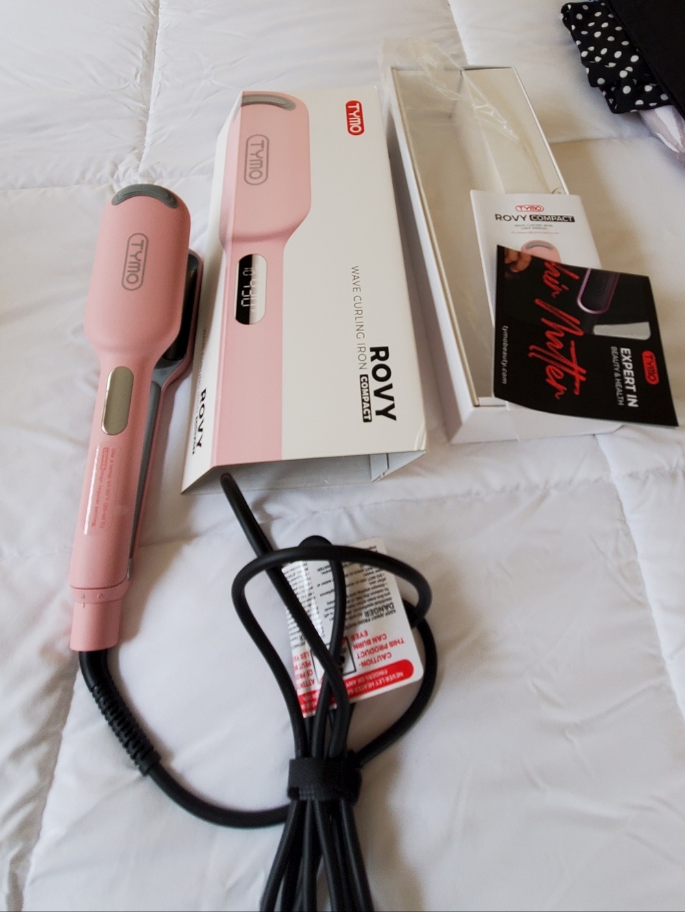 TYMO ROVY Pink Hair Waver - Women Hair Tool